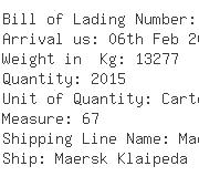 USA Importers of cotton cloth - Apex Maritime Co Lax Inc