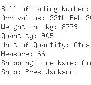 USA Importers of cotton lining - Milgram International Shipping Inc