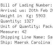 USA Importers of cotton yarn - Rical Logistics