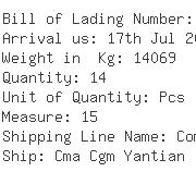 USA Importers of coupling - China Container Line Ltd