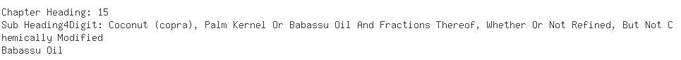 Indian Importers of crude oil - Acalmar Oils & fats Limited