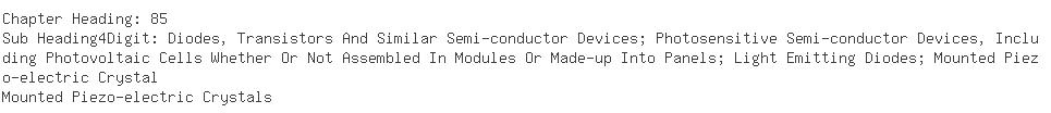 Indian Importers of crystal - Continental Device India Ltd