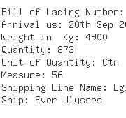 USA Importers of cylinder - Asian Pacific Dragon Shipping Inc