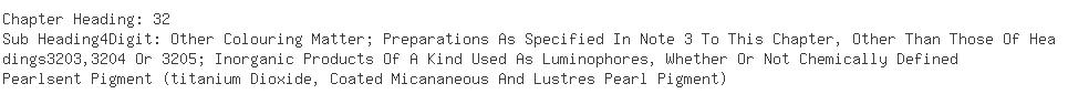 Indian Importers of dioxide titanium - National Chemicals Colour Co