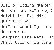 USA Importers of door frame - Panalpina Inc -ocean Freight