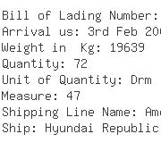 USA Importers of drum - Bdp Logistics Korea