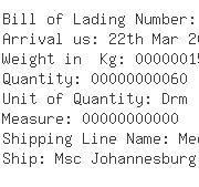 USA Importers of drum - Bhp Billiton Marketing Inc