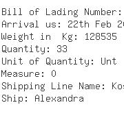 USA Importers of empty container - King Ocean Service Ltd C/o