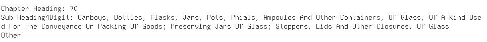 Indian Exporters of empty glass - Pragati Glass Works Ltd