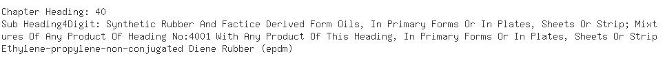 Indian Importers of epdm rubber - B. P. Chemicals