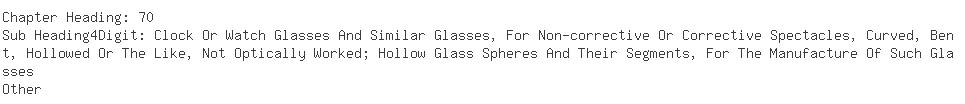 Indian Importers of eye glass - Jindal Drilling  &  Industries Ltd