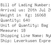 USA Importers of fire-fighting - Dupont C/o Sardo Newark Wh