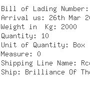 USA Importers of flex hose - Royal Caribbean Cruises Ltd