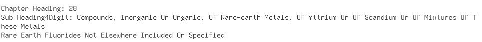 Indian Exporters of fluoride - Indian Rare Earths Limitedrare