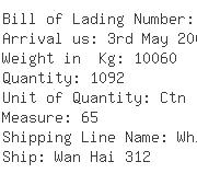 USA Importers of footwear - Csl Express Line Inc