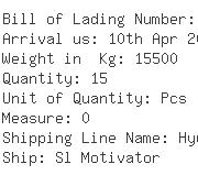 USA Importers of fork - Kuehne Nagel Inc / Seafreight