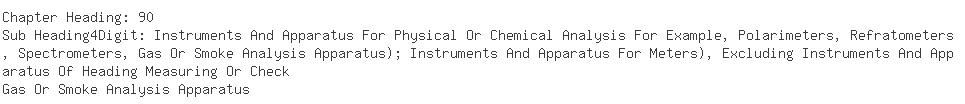 Indian Importers of gas sensor - Capital Controls India Pvt. Ltd