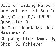 USA Importers of gear box - Expeditors Intl-chs