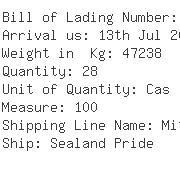 USA Importers of gear pump - C I Container Line