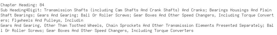Indian Importers of gear shaft - Mechano Paper Machines Ltd