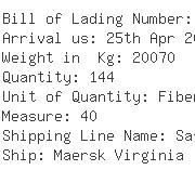 USA Importers of gelatin - Multilink Container Line Llc