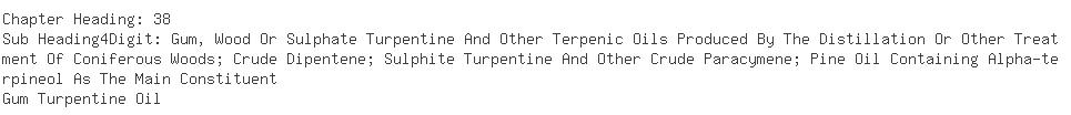 Indian Importers of gum - Dujodwala Resins Terpenes Ltd