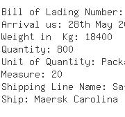 USA Importers of gum - Mara Shipping