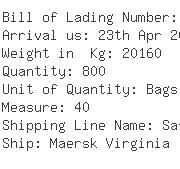 USA Importers of hdpe bag - Multilink Container Line Llc