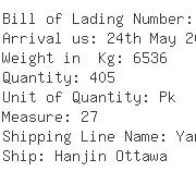 USA Importers of hose - Kuehne  &  Nagel International Ltd