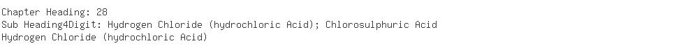 Indian Exporters of hydrochloric acid - Sri Devi Exports