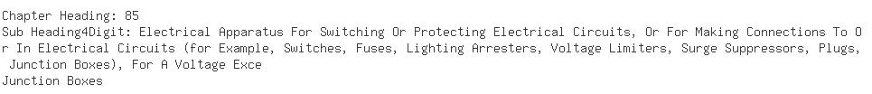 Indian Importers of junction box - Reliance Industries Ltd