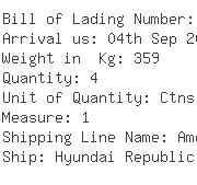 USA Importers of knit fabric - Notations