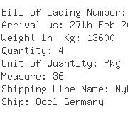 USA Importers of lathe machine - Yusen Air  &  Sea Service Usa Inc