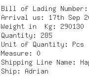 USA Importers of lysine - Dhl Global Forwarding