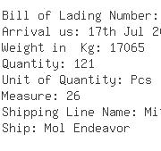 USA Importers of machine tool - Midwest Transatlantic Lines Inc