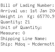 USA Importers of machine welding - Mcdermott Incorporated