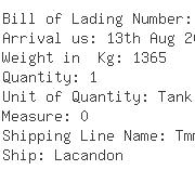 USA Importers of methyl - Dow C/o Odfjell Houston Terminal