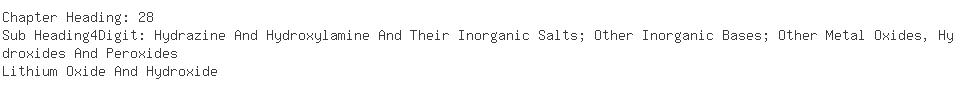 Indian Importers of monohydrate - Indian Oil Corporation Ltd