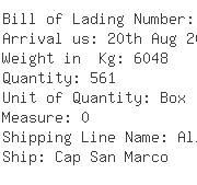 USA Importers of mustard - Pelorus Ocean Line C/o