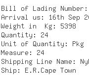 USA Importers of needle - Cargo Masters Del Norte Sade Cv