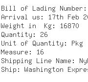 USA Importers of nickel alloy - Tnt Freight Management Us Inc