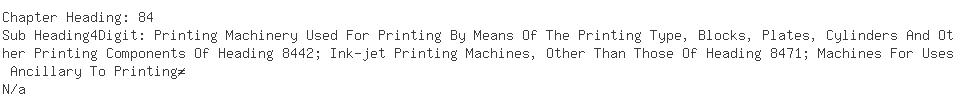 Indian Importers of numbering machine - Impex International