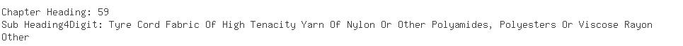 Indian Importers of nylon cord - J K Industries Ltd