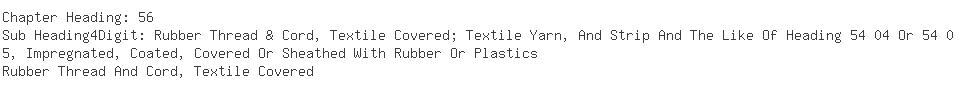 Indian Importers of nylon cord - Y. K. Rubber Traders