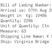 USA Importers of nylon cord - Ups Ocean Freight Services Inc
