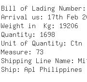 USA Importers of nylon tape - Ups Ocean Freight Services Inc