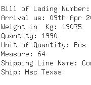 USA Importers of o rings - United Cargo Management Inc