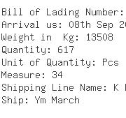 USA Importers of oil seal - Dhl Global Forwarding-ord