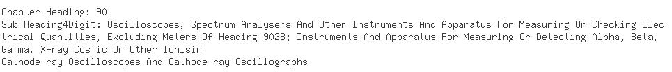 Indian Importers of oscilloscope - Genus Overseas Electronics Ltd