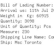 USA Importers of packing items - Expeditors Intl-san